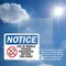 Signmission Use Of Mobile Phones Prohibited, 10 in W x Rectangle, Plastic OS-2PACK-NS-P-710-L-18801 - alternate 3